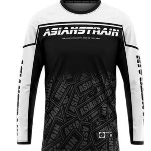 a’s heart black tee