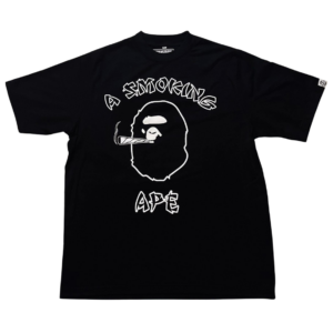 a smoking ape black tee
